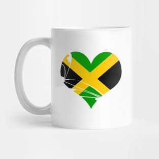 Jamaica heart Mug